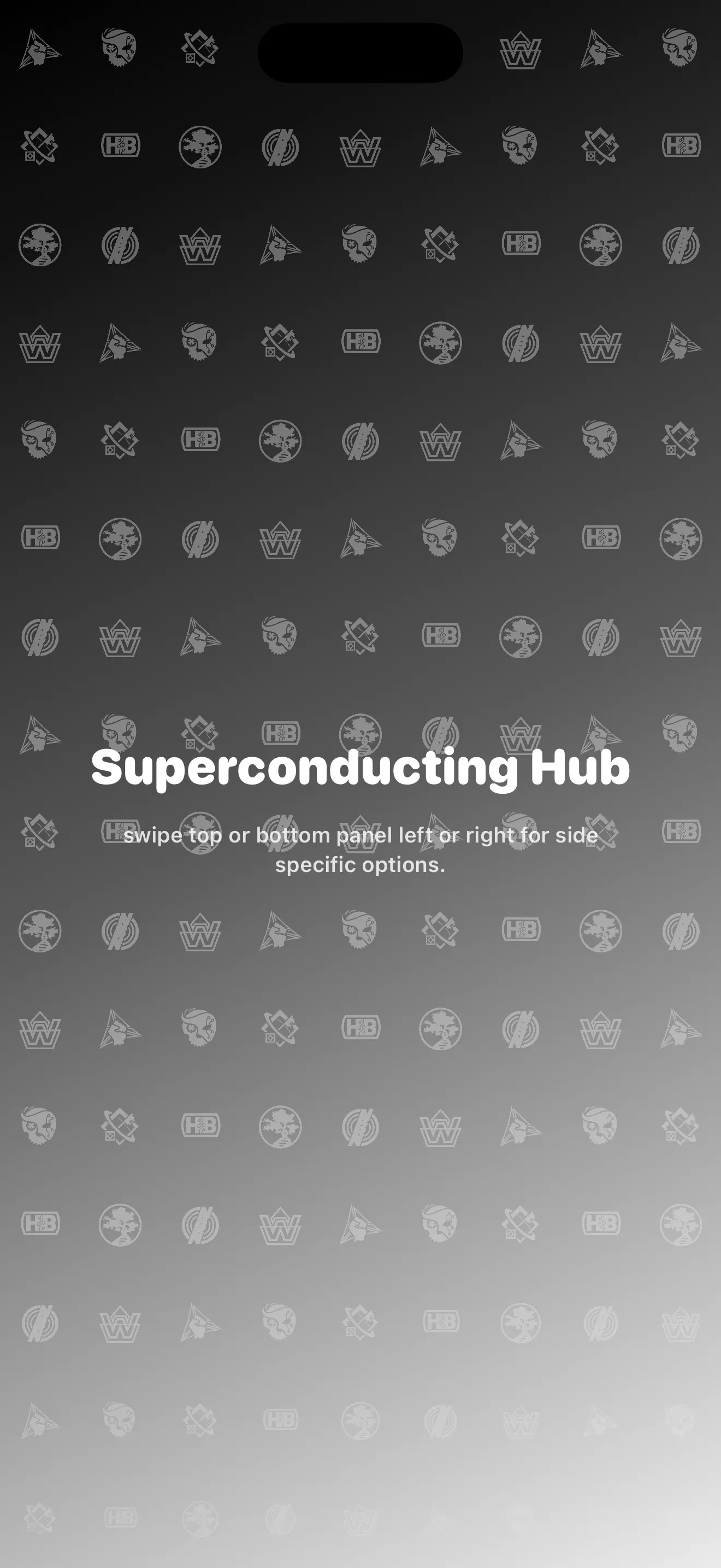 Superconducting Hub screenshot